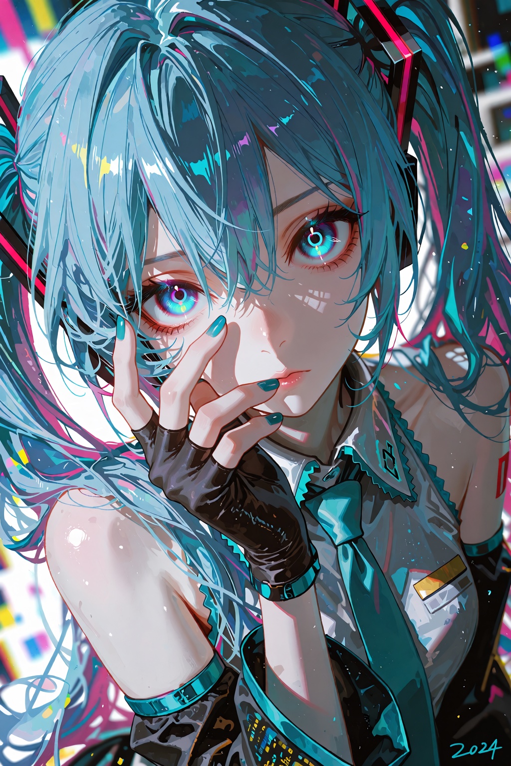 A masterful concept painting in the year 2024,  rendered in ultrahigh definition with a vibrant palette and intense chroma...