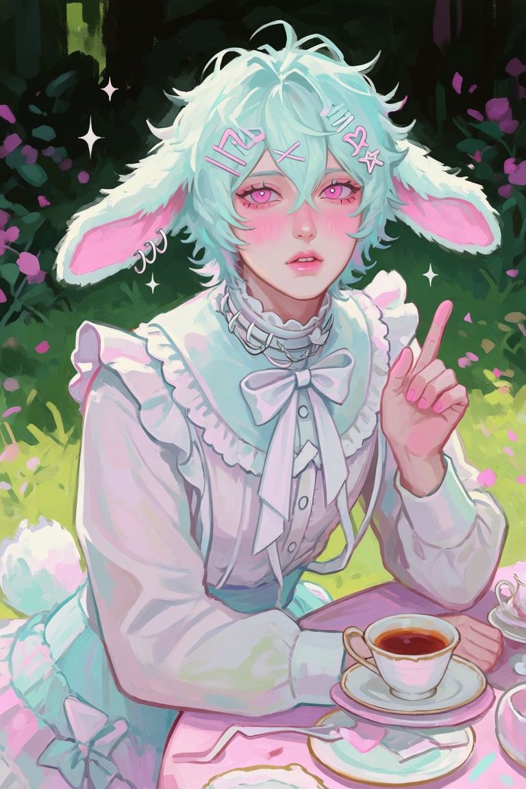 male,  solo,  kemonomimi on Tensor.Art