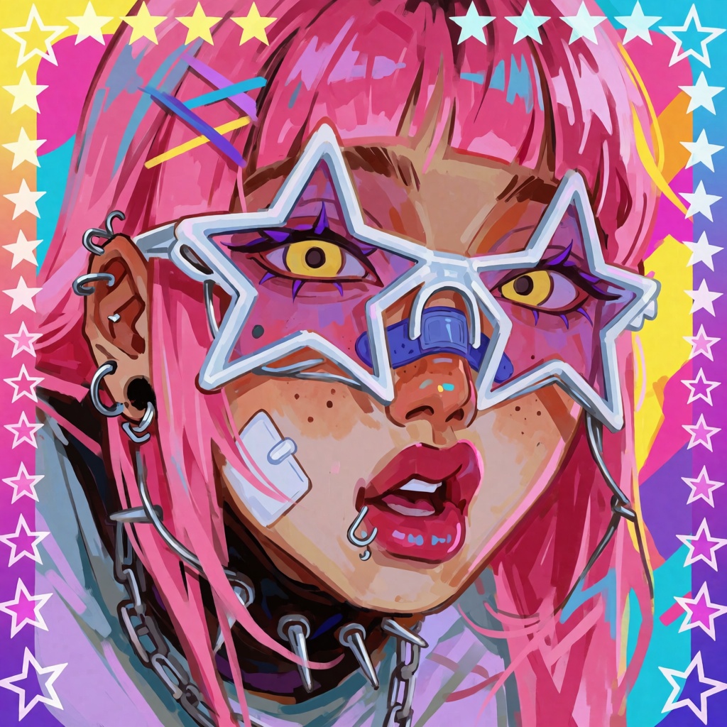 solo,  blush,  yellow eyes on Tensor.Art