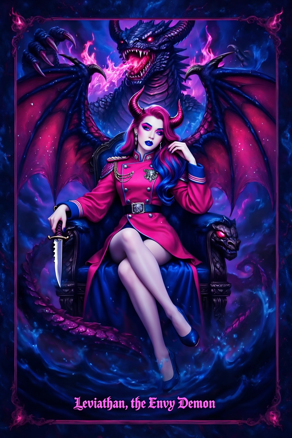 Superior Qualities. Inspiration: The Second Deadly Sin: "Envy"—Leviathan. Envy is the sin of hatred stemming from unfulfil...