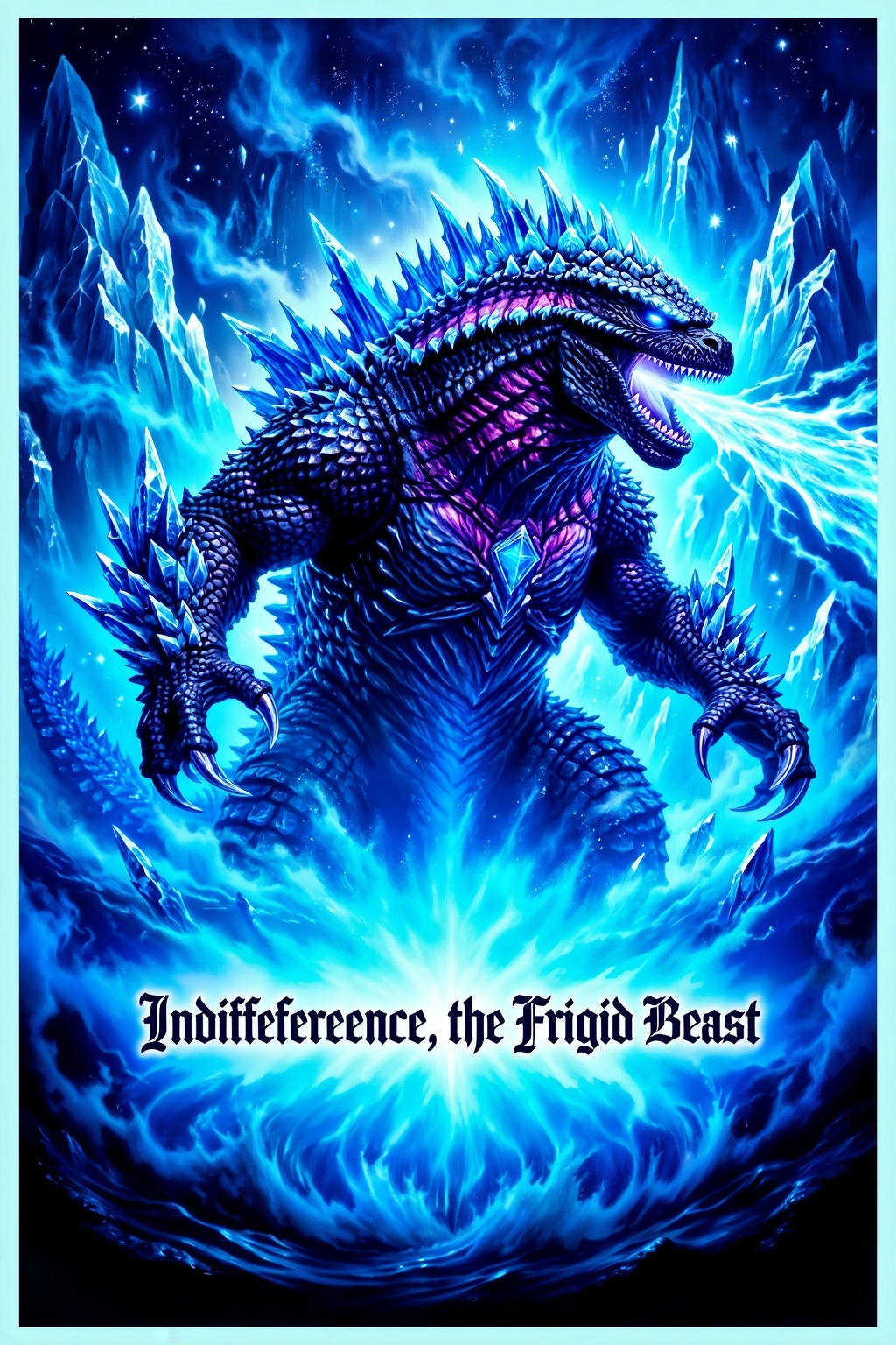 Superior Quality. Inspiration: Indifference. Indifference is a colossal creature. When it swims in the ocean,  the surroun...
