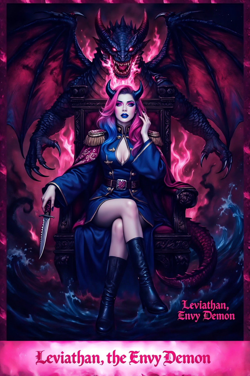 Superior Qualities. Inspiration: The Second Deadly Sin: "Envy"—Leviathan. Envy is the sin of hatred stemming from unfulfil...