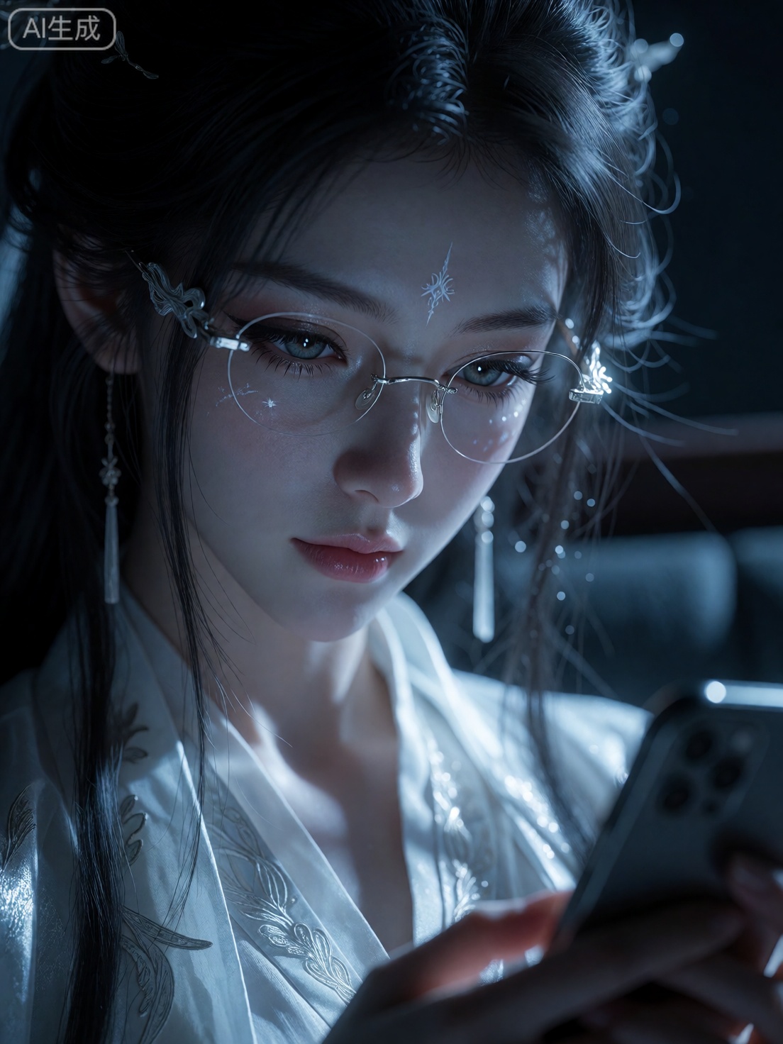 美女,  神秘感,  深邃感 by Sayid on Tensor.Art