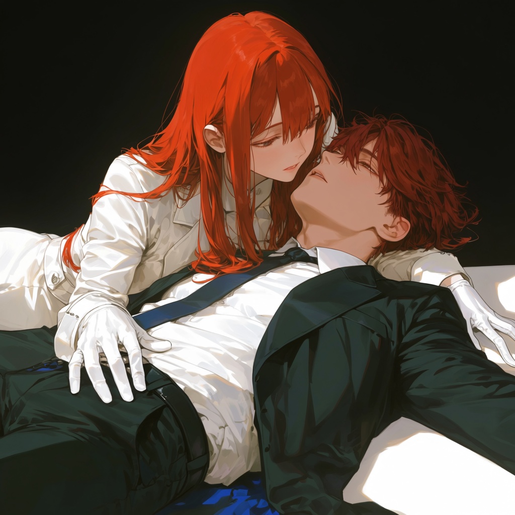 face focus,  ultra-detailed,  couple on Tensor.Art