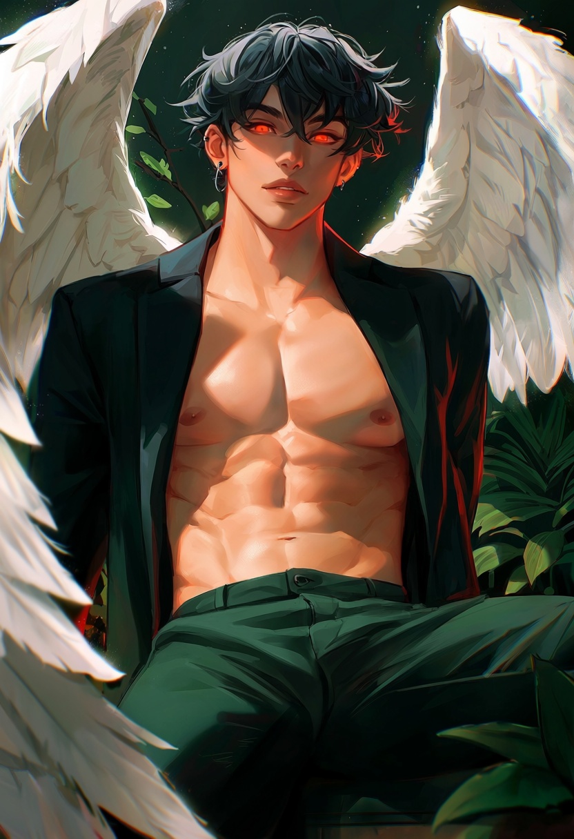l0tus,  1boy,  male focus on Tensor.Art