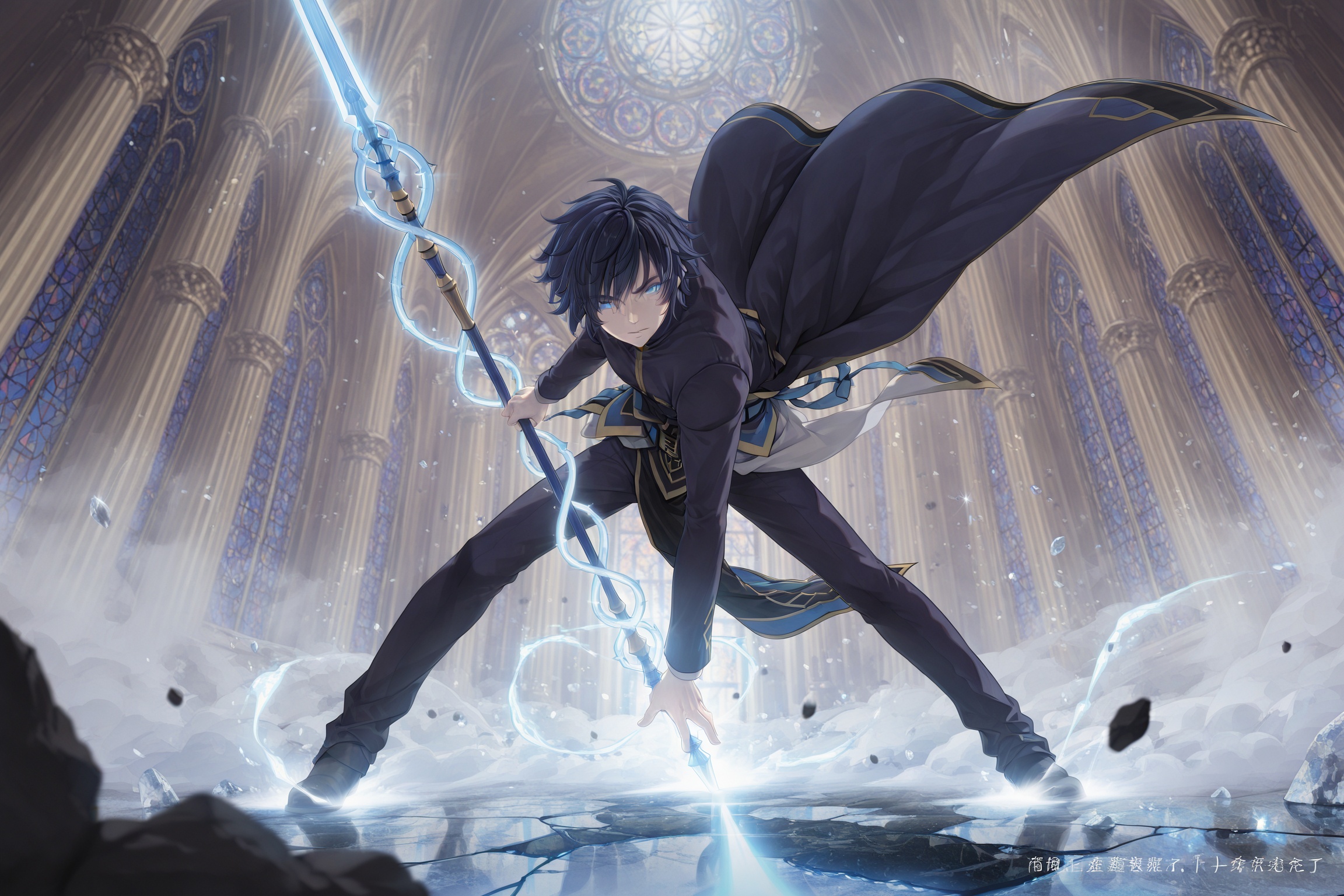 cao_cao_true_longinus_illxl,  cao cao,  male on Tensor.Art