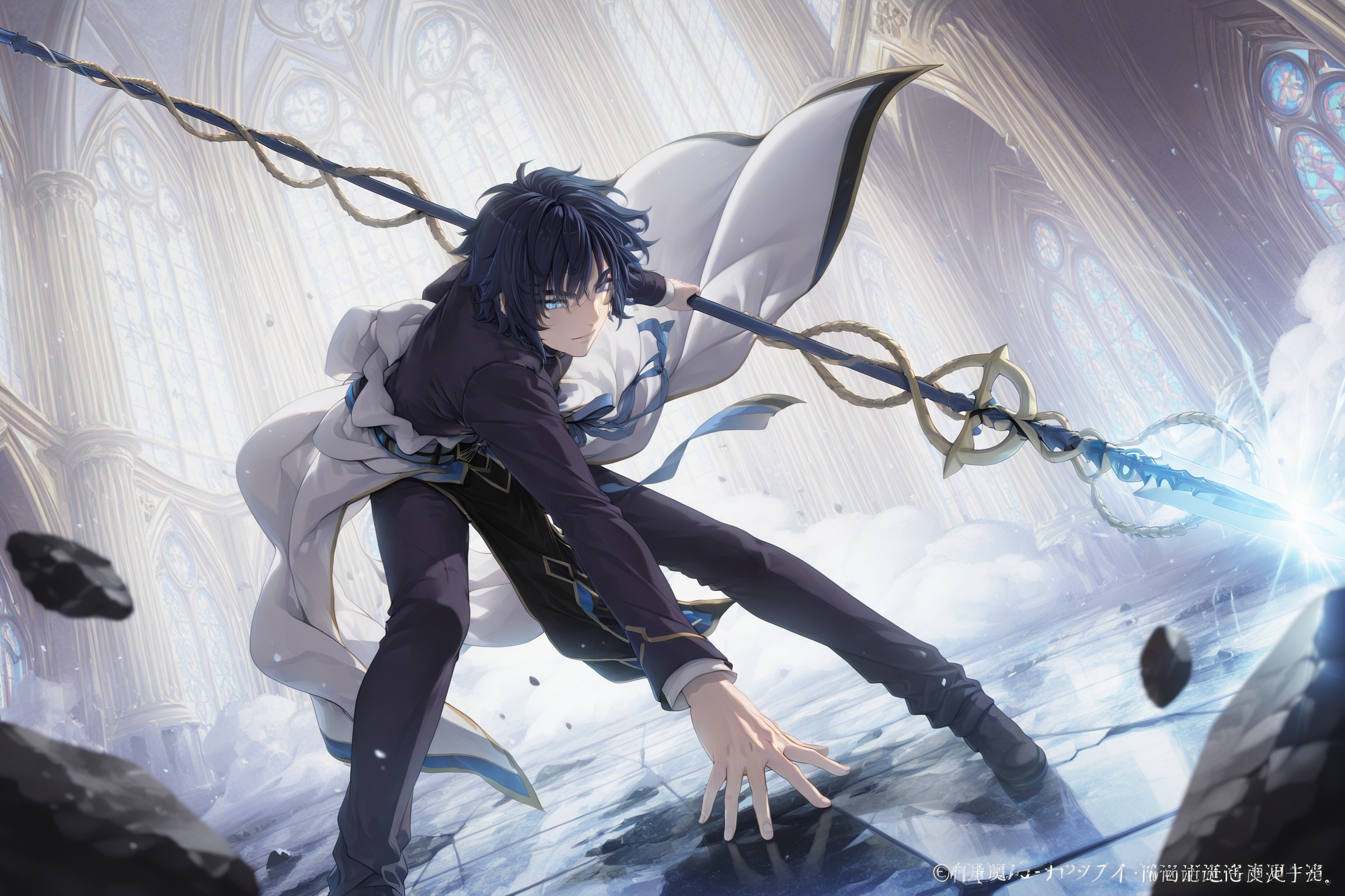 cao_cao_true_longinus_illxl,  cao cao,  male on Tensor.Art