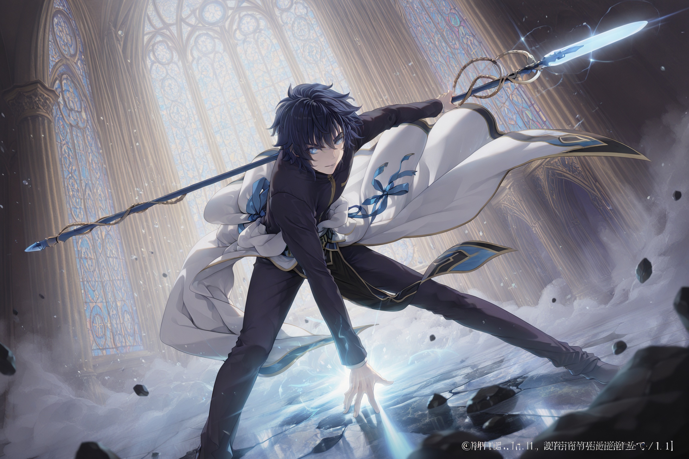 cao_cao_true_longinus_illxl,  cao cao,  male on Tensor.Art