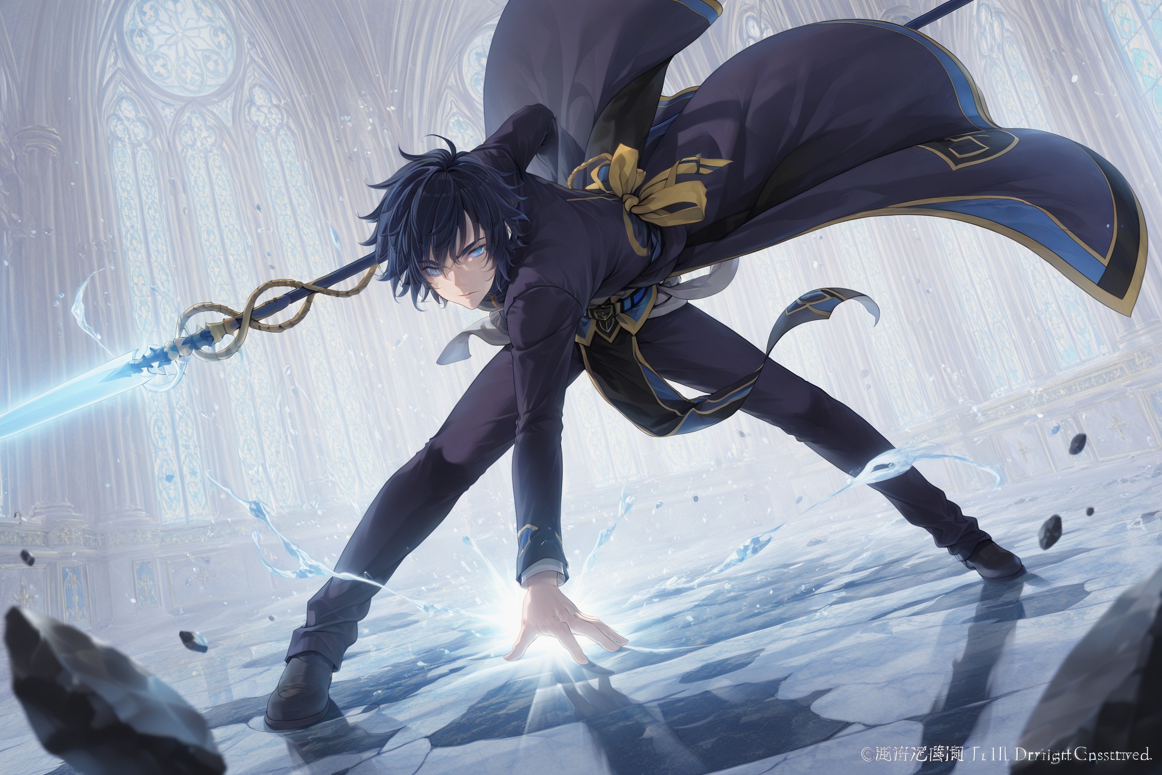 cao_cao_true_longinus_illxl,  cao cao,  male on Tensor.Art