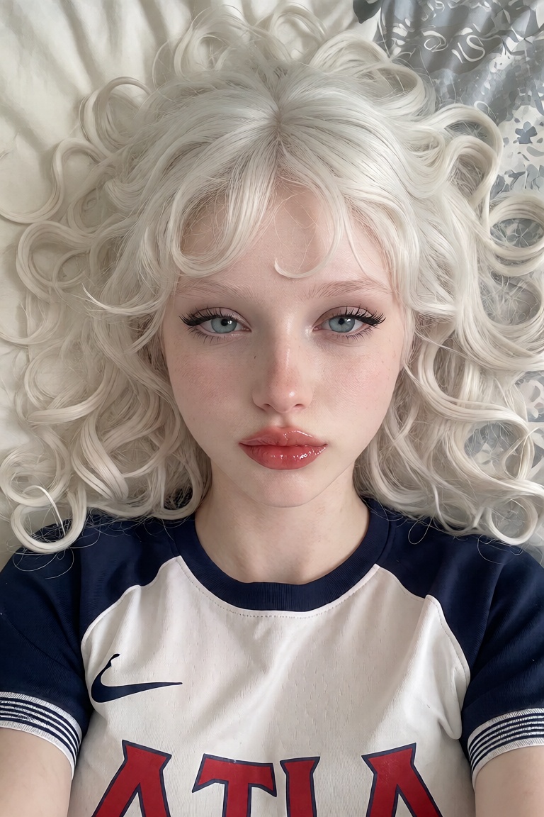 aesth_img,  albino woman,  pale skin on Tensor.Art