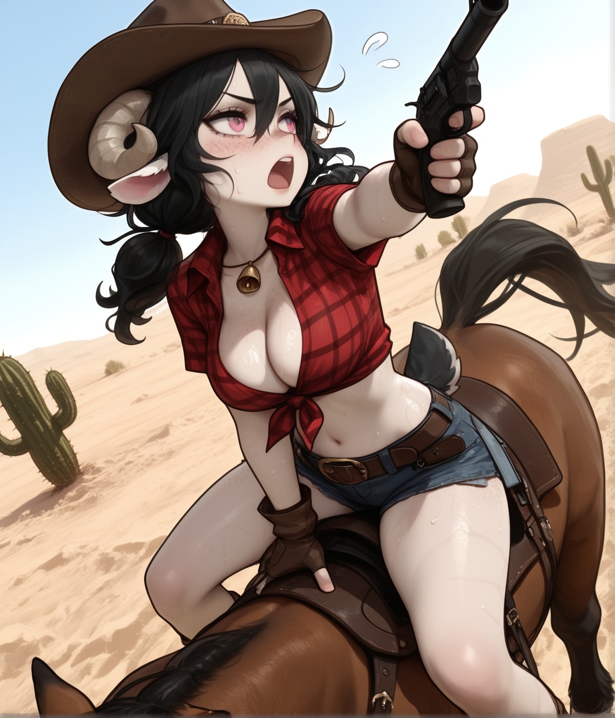 @Mirabelle,  anthro sheep girl,  curly hair on Tensor.Art