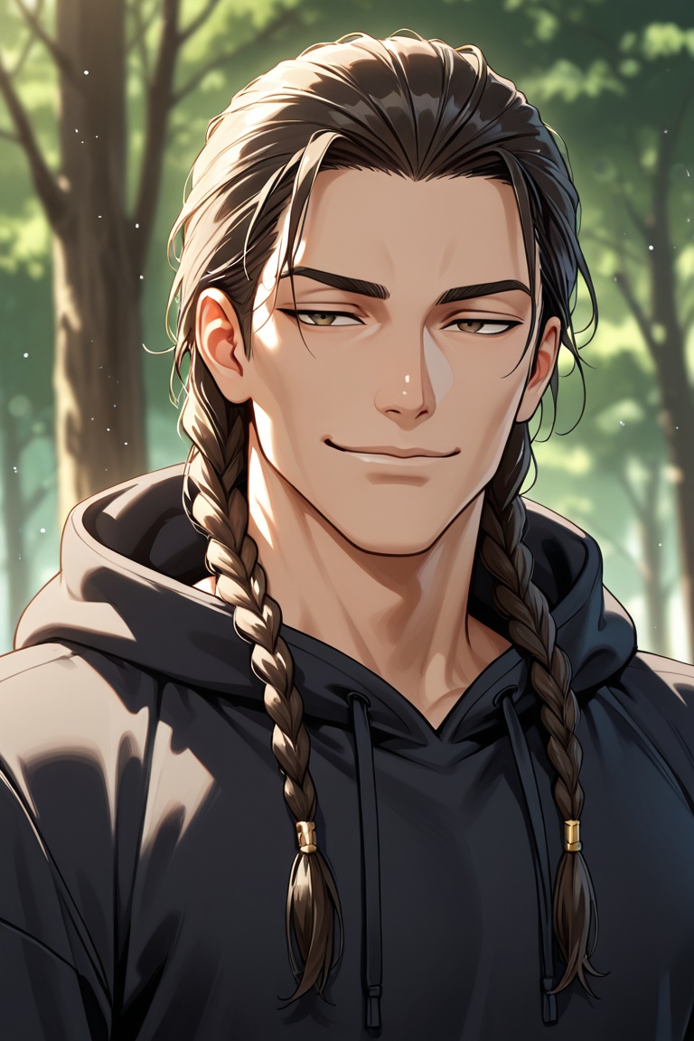 Male,  tall,  broad shoulders on Tensor.Art