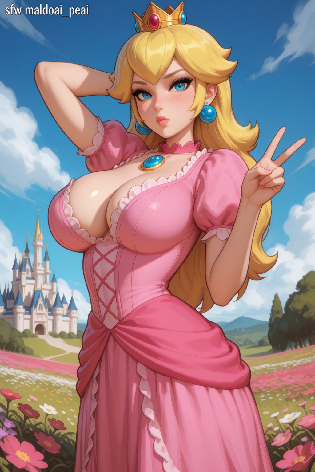 sfw,  maldoai-style,  upper body shot on Tensor.Art