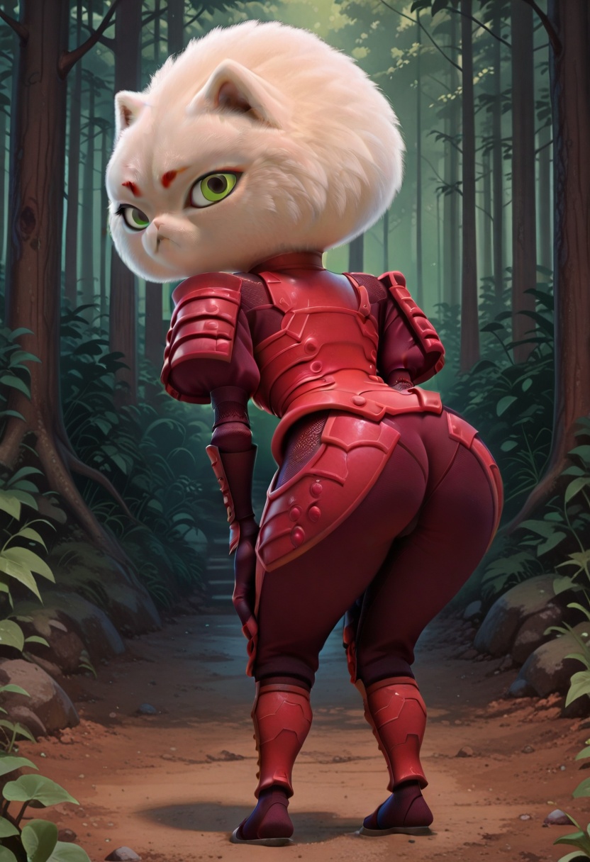 Fuwa(SR),  solo,  1girl on Tensor.Art