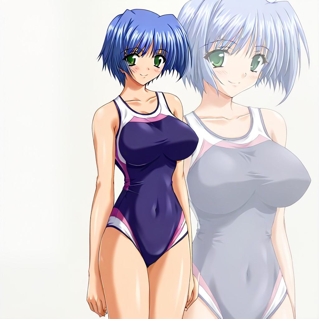 sgaya,  green eyes,  blue hair on Tensor.Art