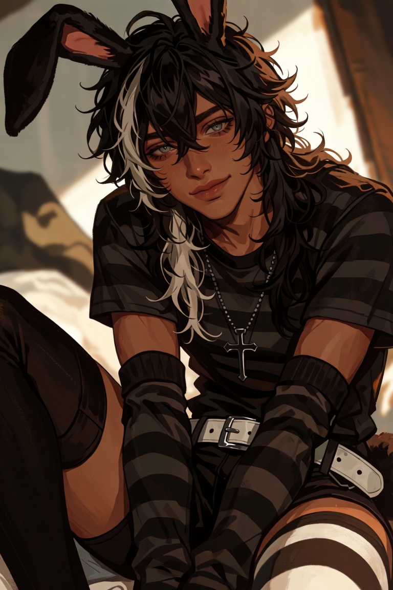 Image Style: (Semi realistic) cinematic lighting,  soft shadows,  high detail on Tensor.Art