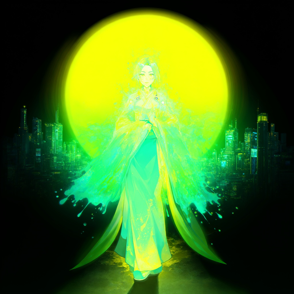 vibrant colors,  neon glow,  dramatic shadows on Tensor.Art