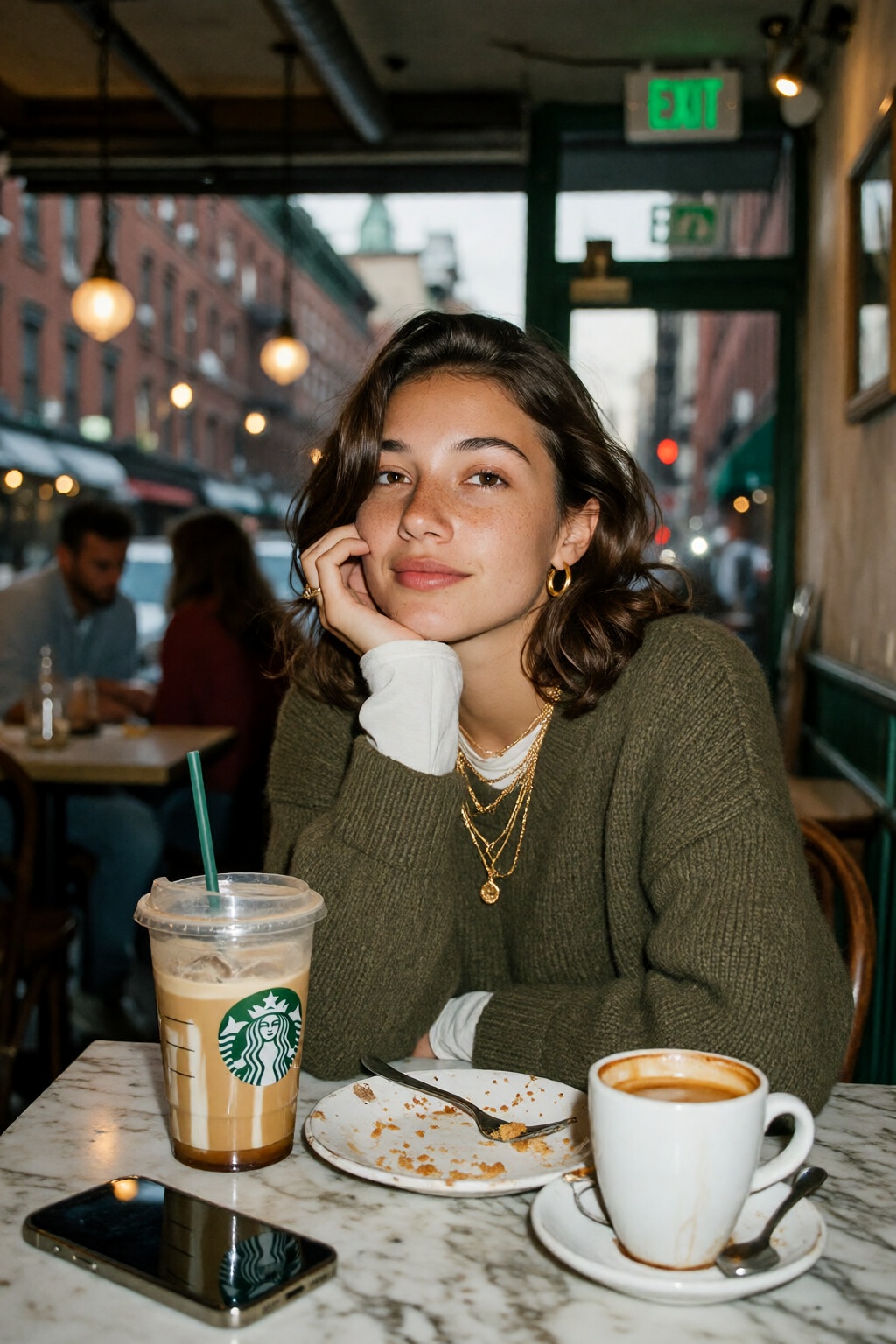 photojournalisticjson1k2e8. midjourneypastel13k2e20. {"high_level_description":"A candid 35mm film photograph of a young w...
