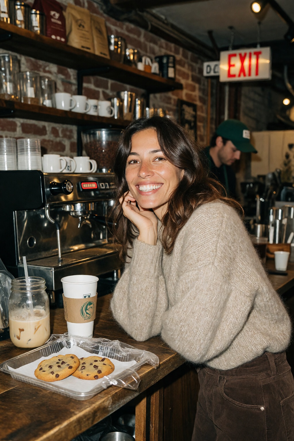 {"high_level_description":"photojournalisticjson1k2e8. midjourneypastel13k2e20. A candid,  warm flash photograph of a smil...