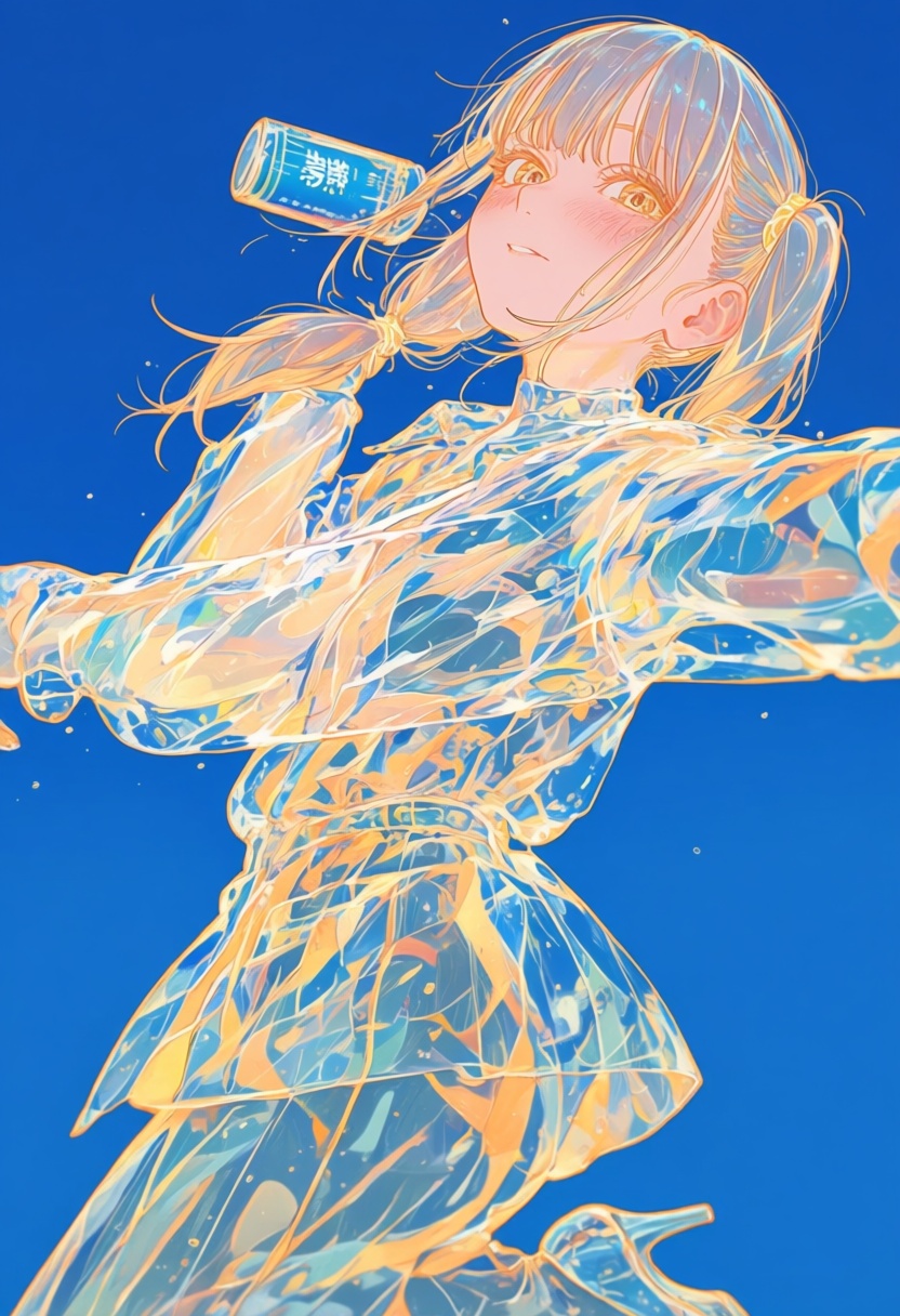 n30Nights_style,  1girl,  long hair on Tensor.Art