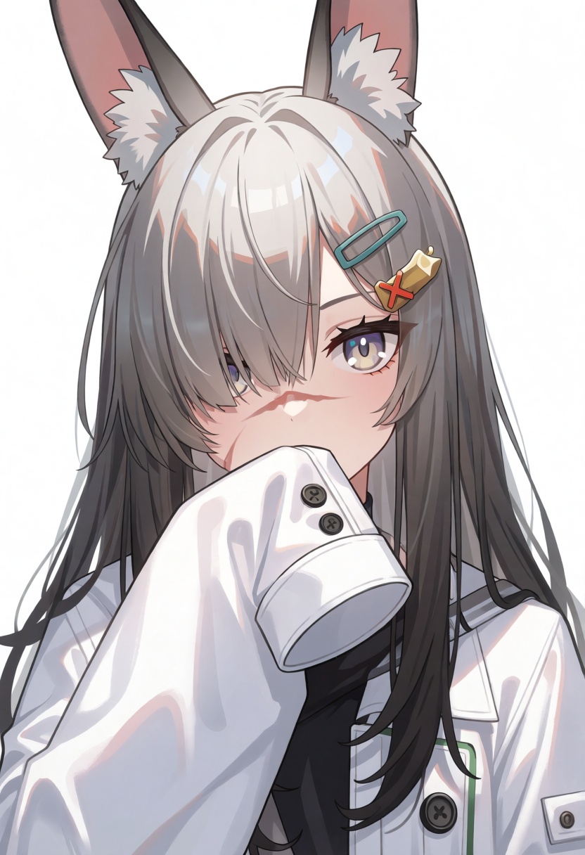 bold&flat,  1girl,  animal ears on Tensor.Art