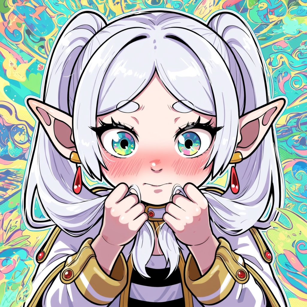 1girl,  elf,  frieren on Tensor.Art
