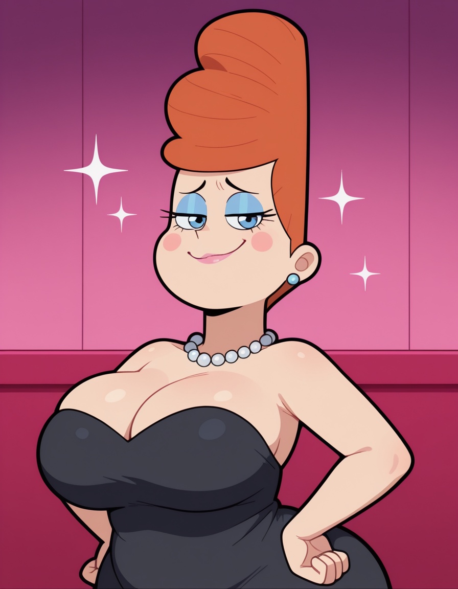 looking at viewer,  upper body,  smug on Tensor.Art