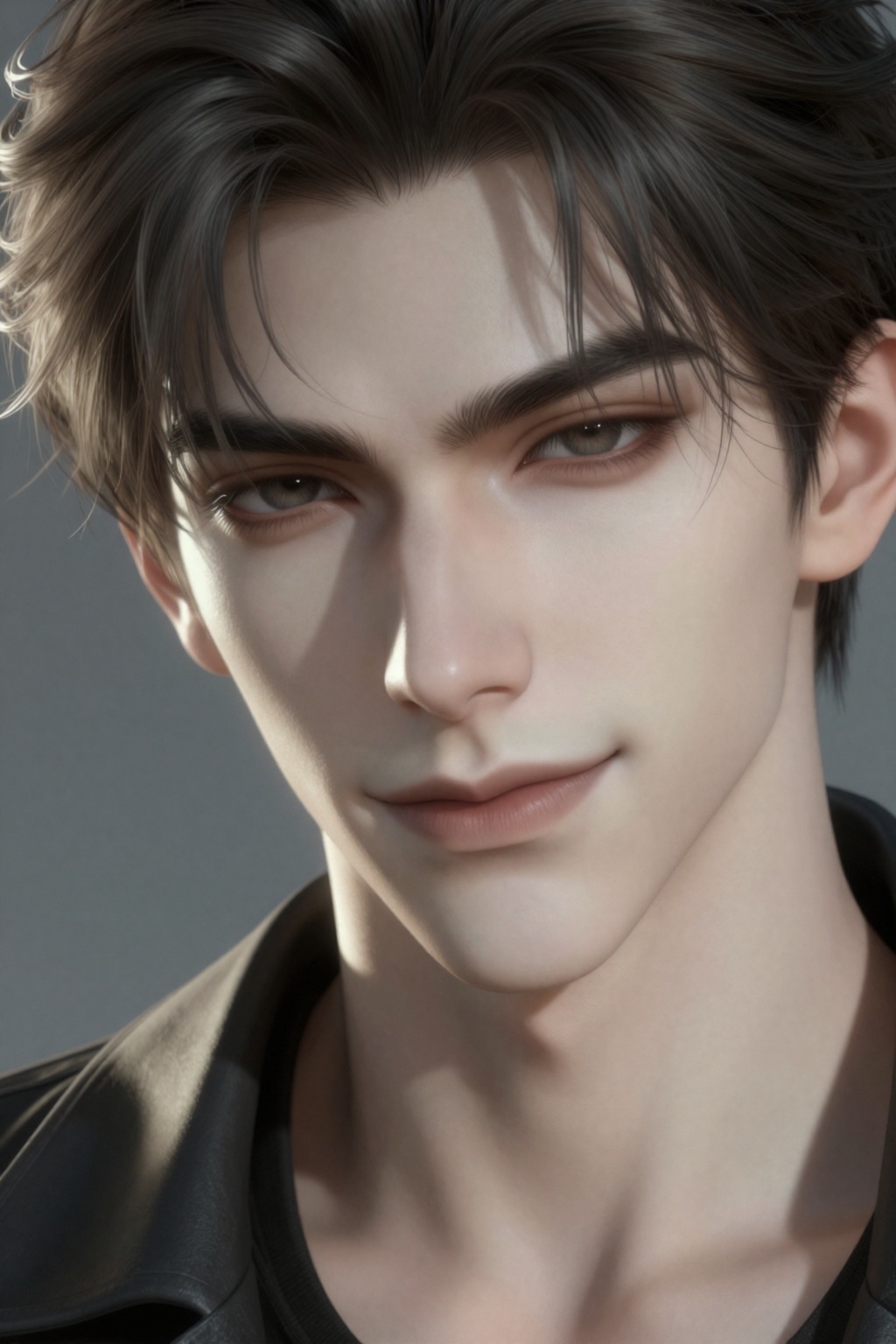 tranzvii,  young ***** man,  semi-realistic male villain on Tensor.Art