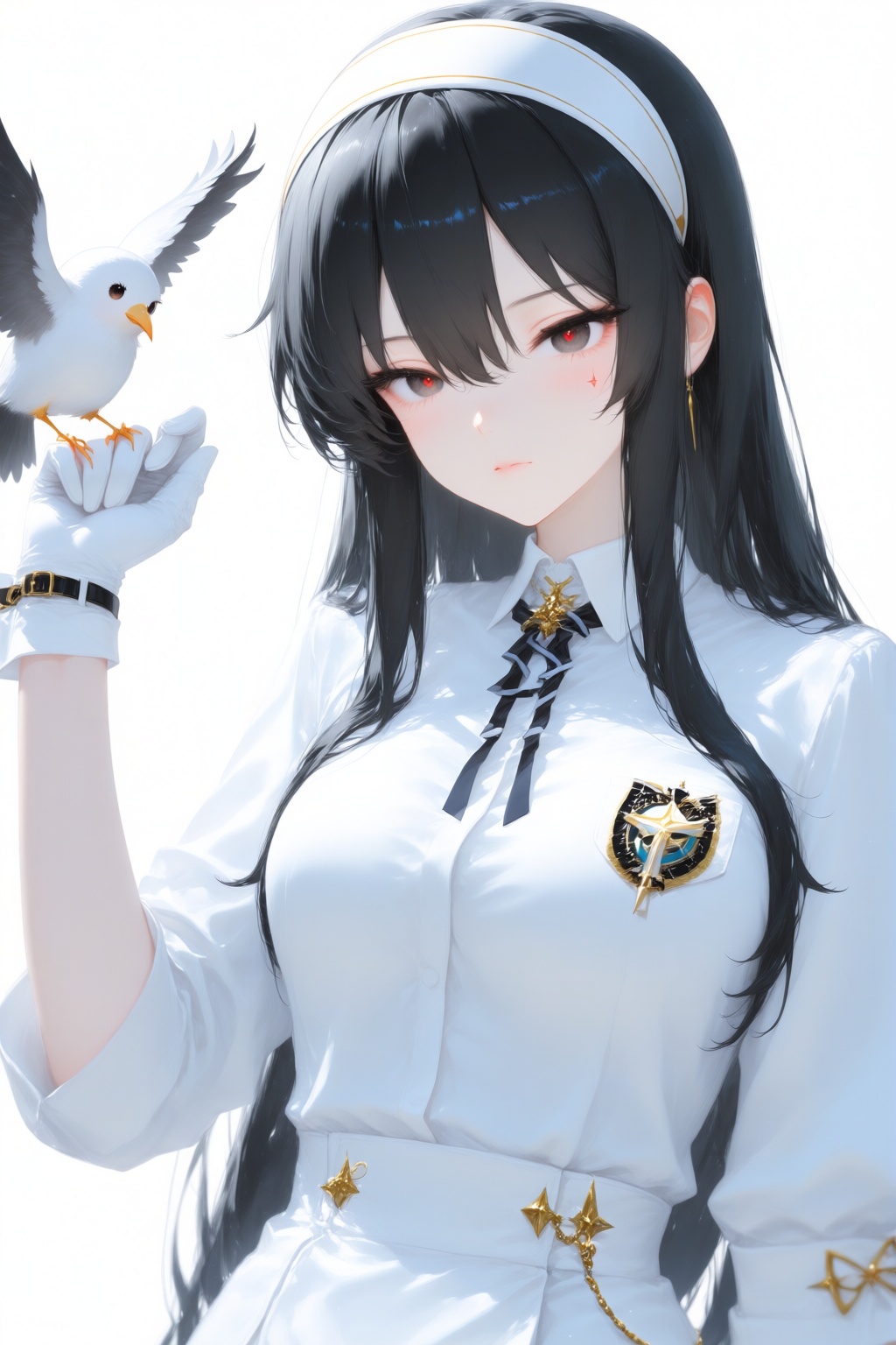 1girl,  long hair,  short hair by 月大魔王|The Moonly Demon King on Tensor.Art