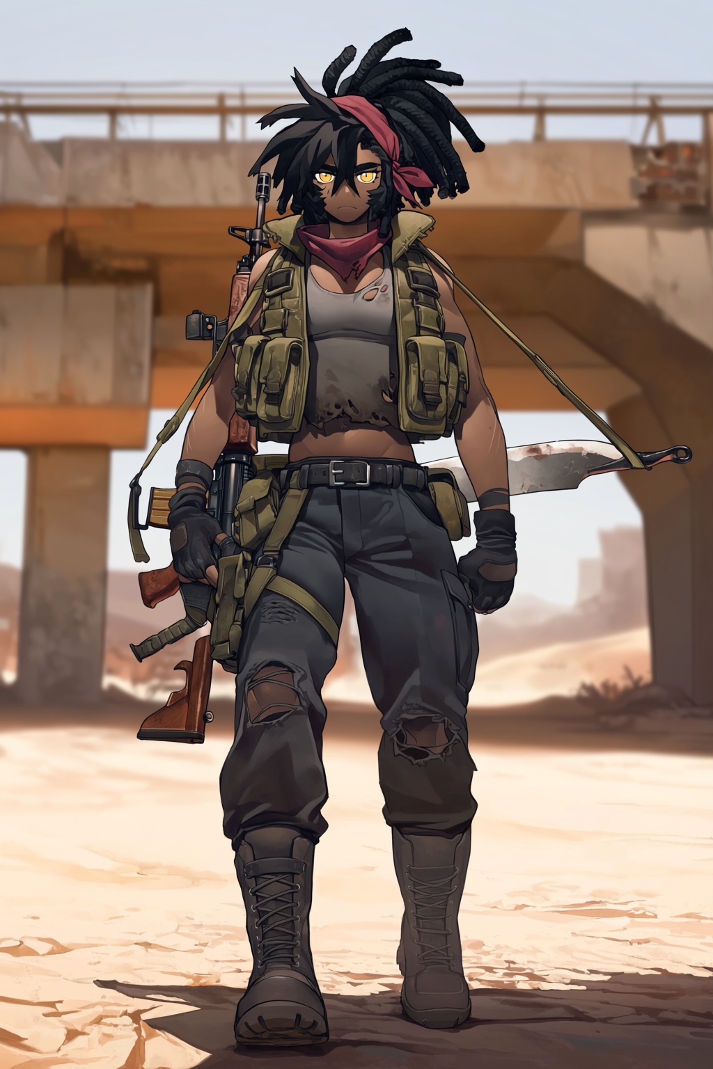 highres,  absurdres,  @knifedragon A rugged on Tensor.Art