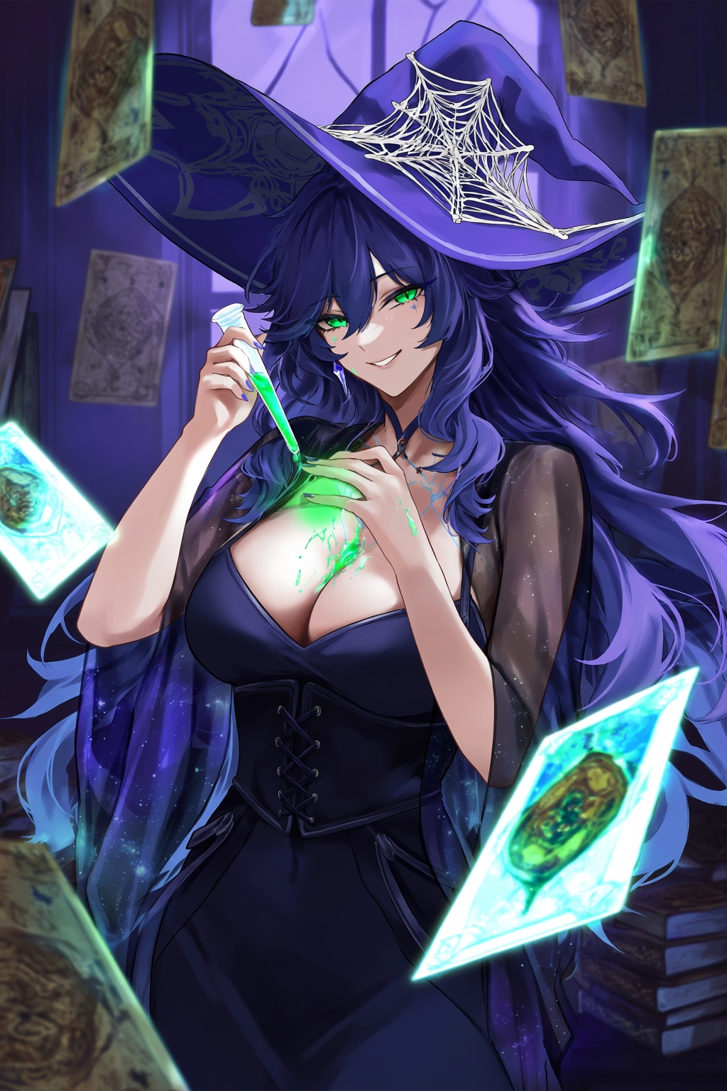 highres,  absurdres,  @m_(1n910) The image depicts a character with long on Tensor.Art