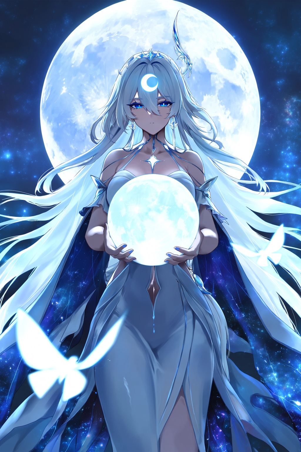 highres,  absurdres,  @m_(1n910) The image depicts a character with incredibly long on Tensor.Art