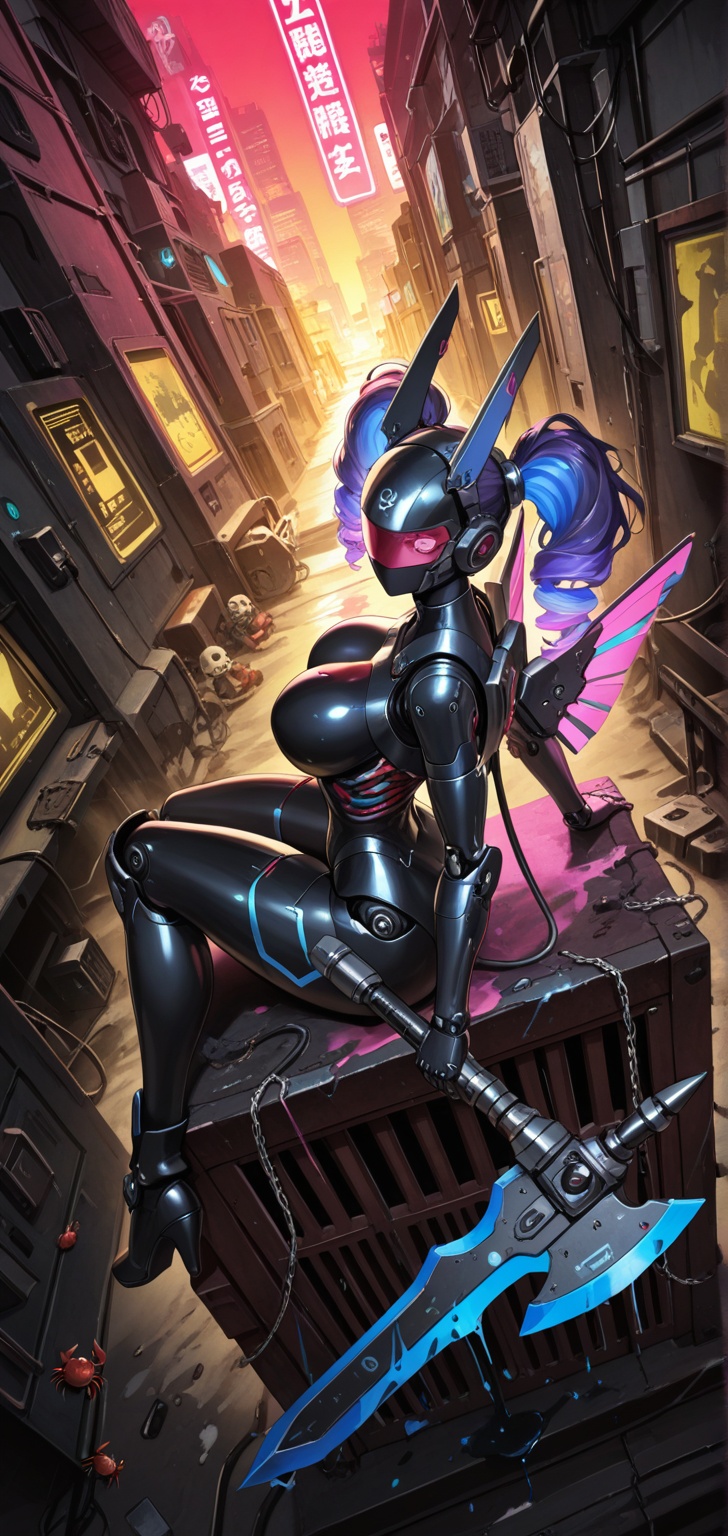 1girl,  solo,  huge boobs on Tensor.Art
