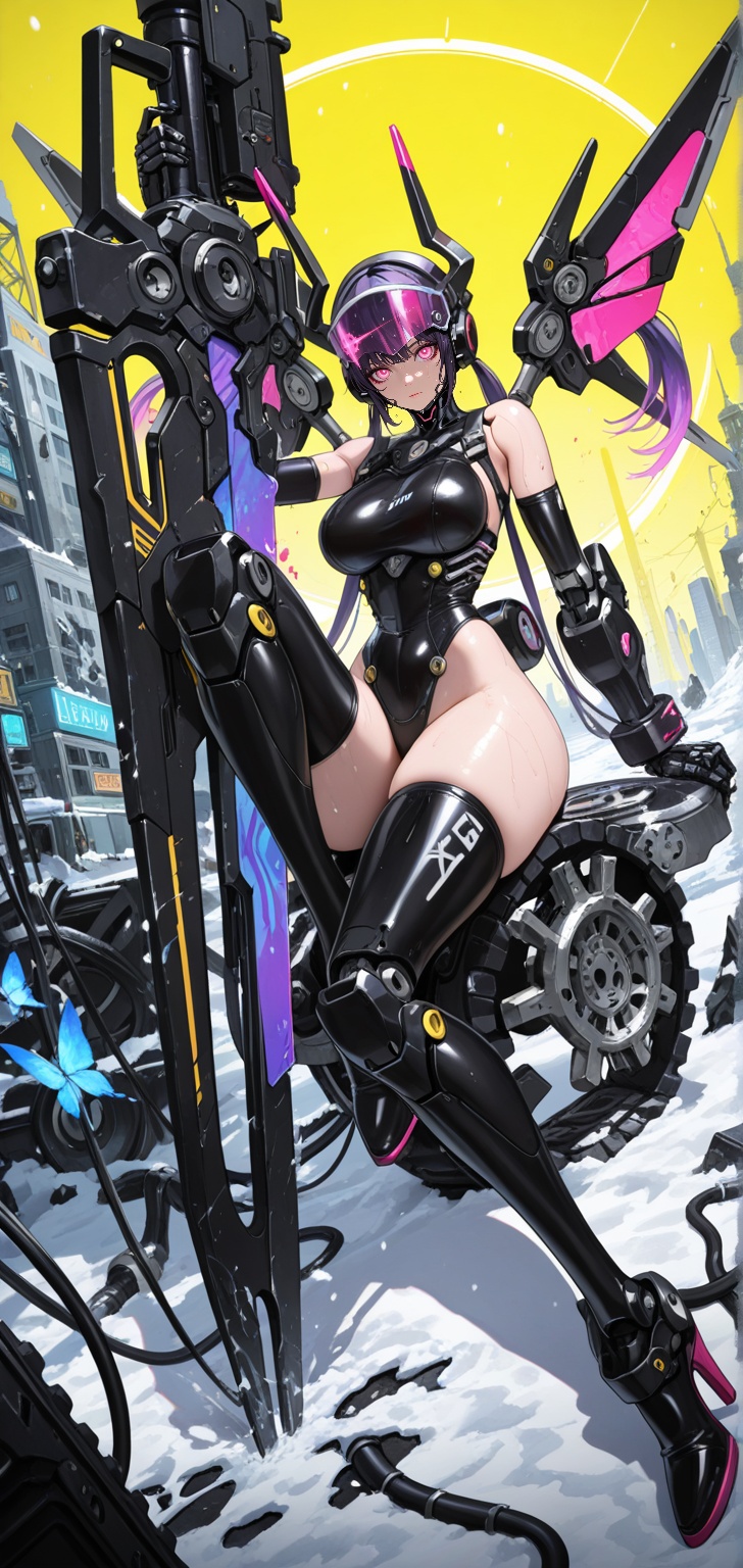 1girl,  solo,  huge boobs on Tensor.Art