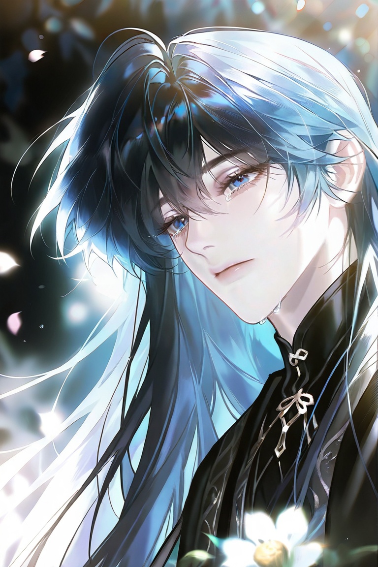1boy,  solo,  bishounen on Tensor.Art
