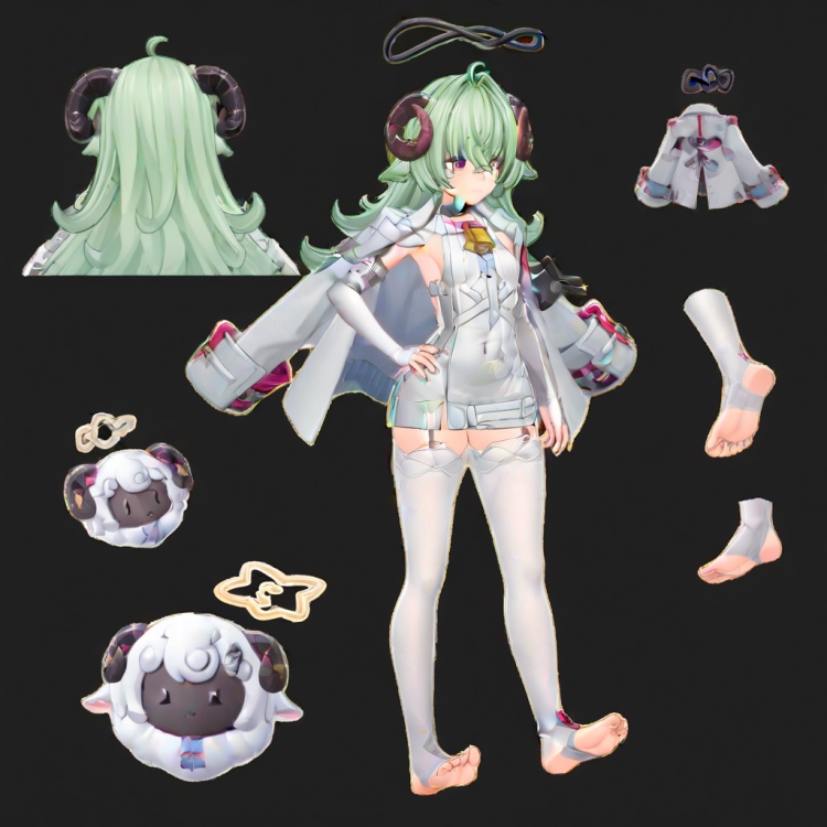测试中异环-伊洛伊Oneiroi by MQ by MasterQ on Tensor.Art