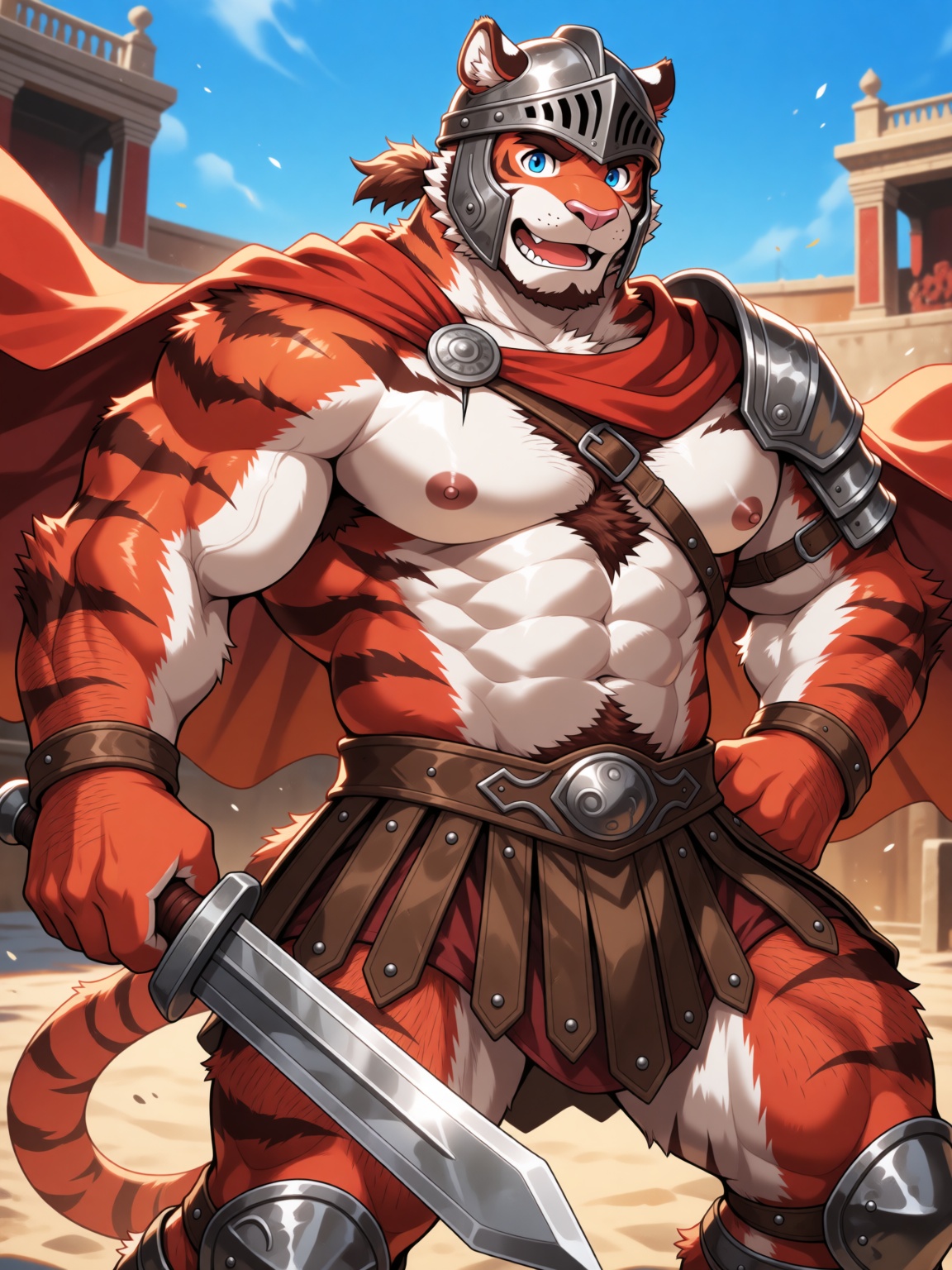 1boy,  Kael,  furry on Tensor.Art