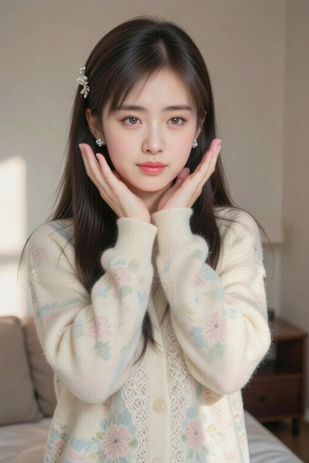 超高颜值美少女,  网感头像,  远景 on Tensor.Art
