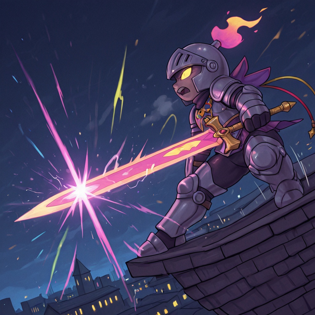 1girl,  knight,  young ***** female on Tensor.Art