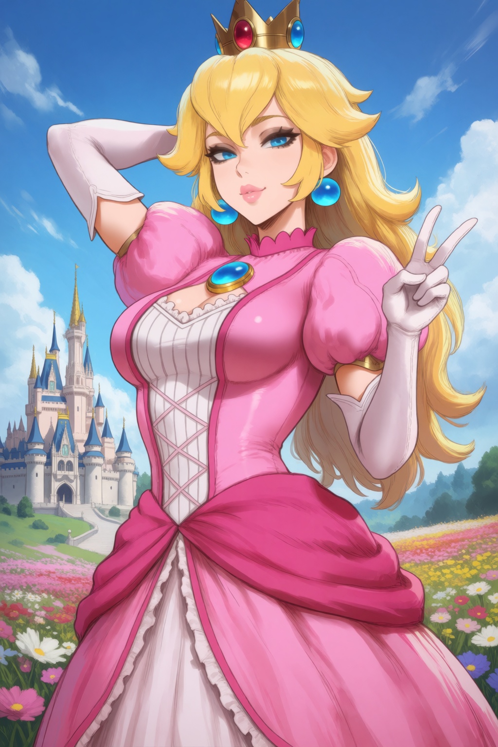 aipotions-style,  upper body shot,  standing tall on Tensor.Art