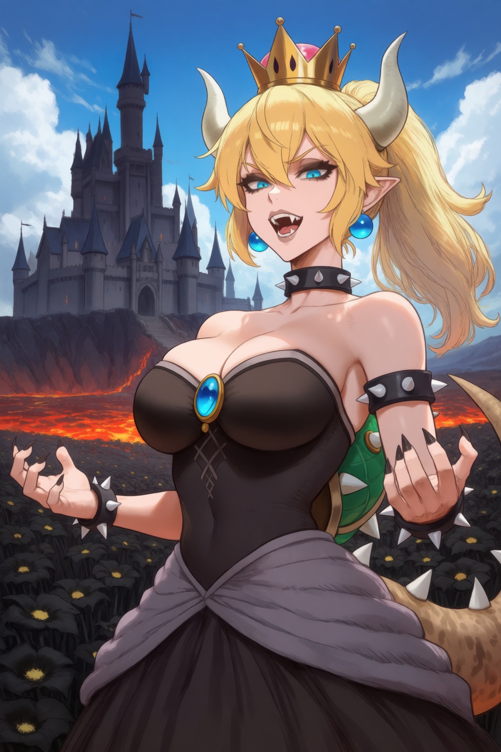 aipotions-style,  upper body shot,  standing tall on Tensor.Art
