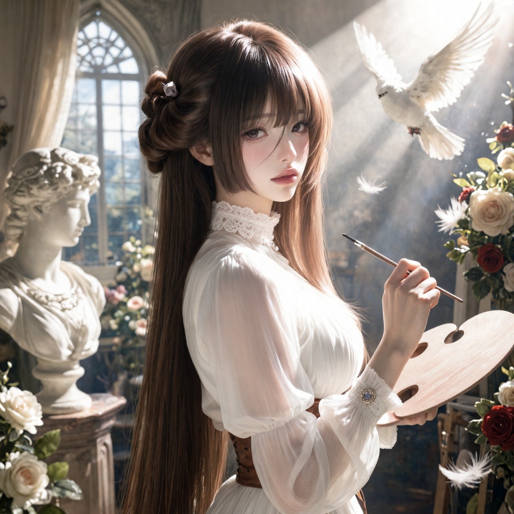 slightly ,  masterpiece,  best quality on Tensor.Art