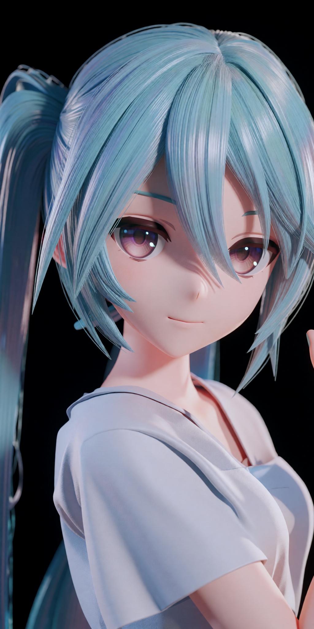 MMD screenshot style,  high quality MikuMikuDance render,  beautiful 3D anime girl model on Tensor.Art