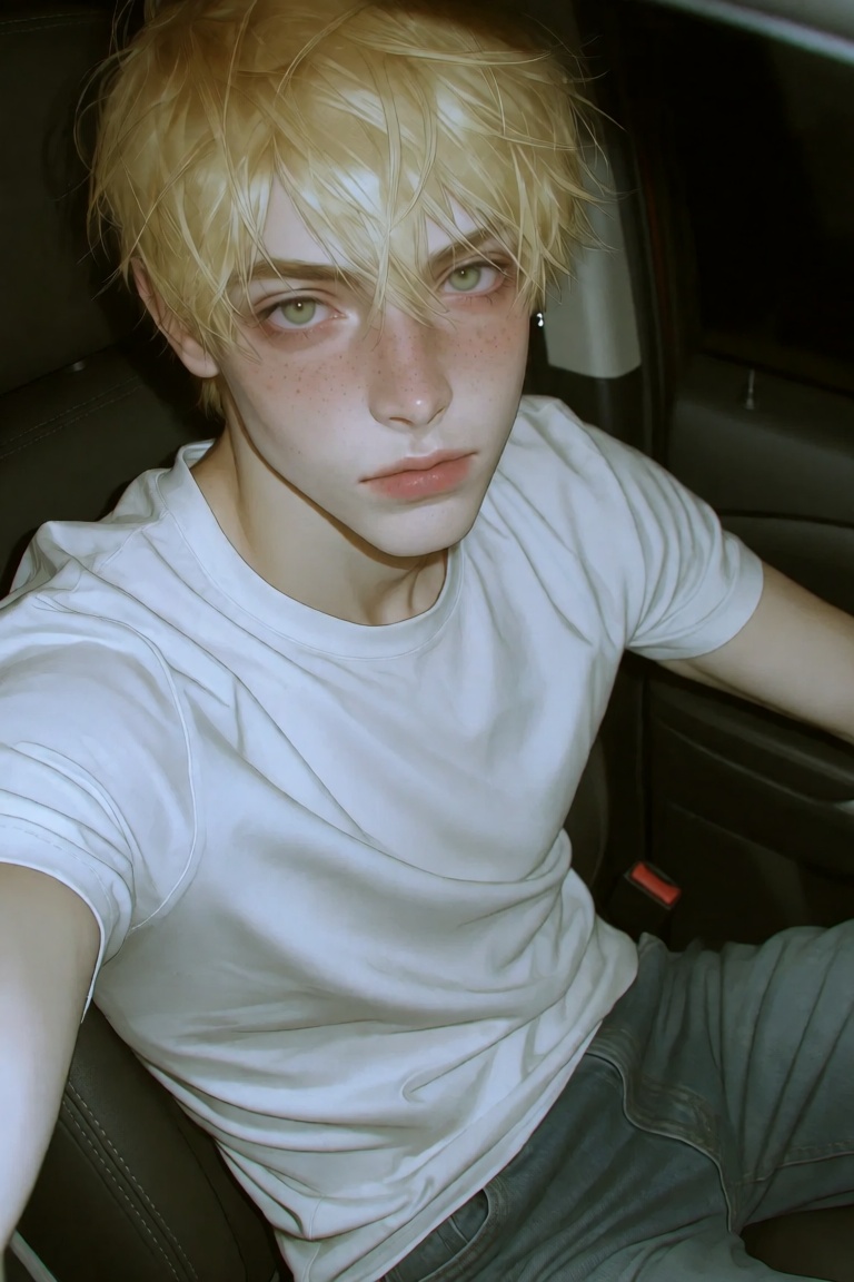 solo,  looking at viewer,  short hair on Tensor.Art