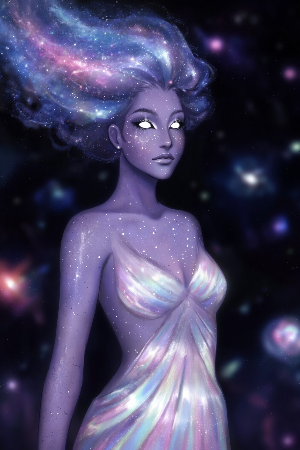 highres,  absurdres,  @gittanart This digital painting features an ethereal on Tensor.Art