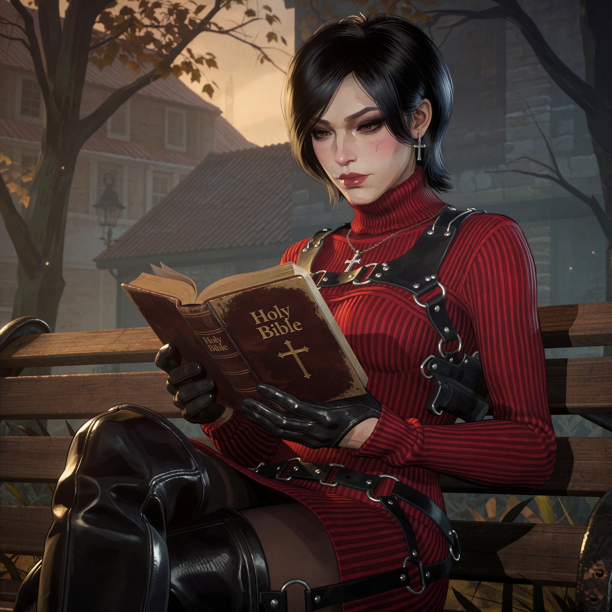 Vv.LXVIII - Rivals,  Vv.LXVIII - RE4R-Ada_Wong,  smooth clear skin on Tensor.Art