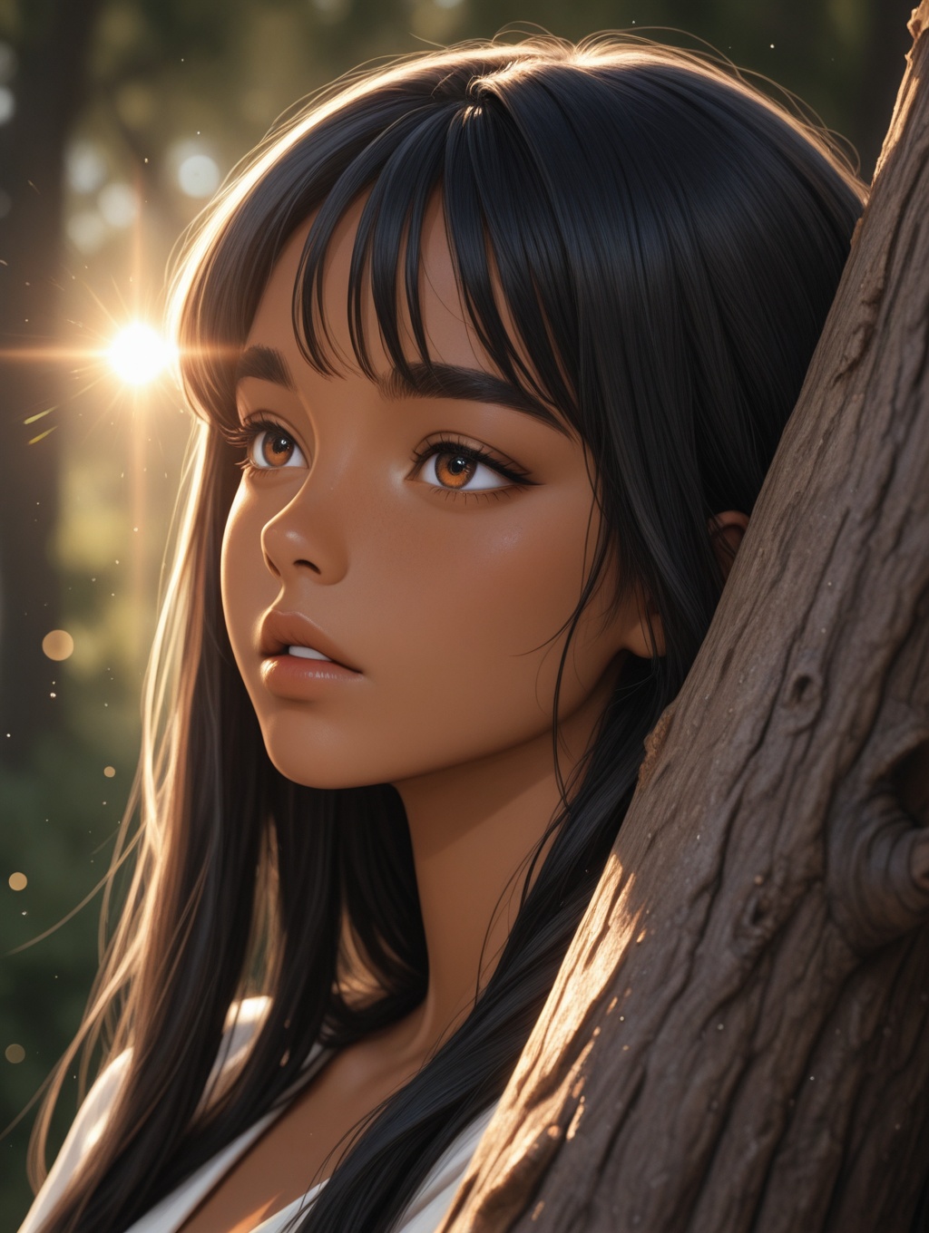 1 girl,  very beautiful,  tanned skin on Tensor.Art
