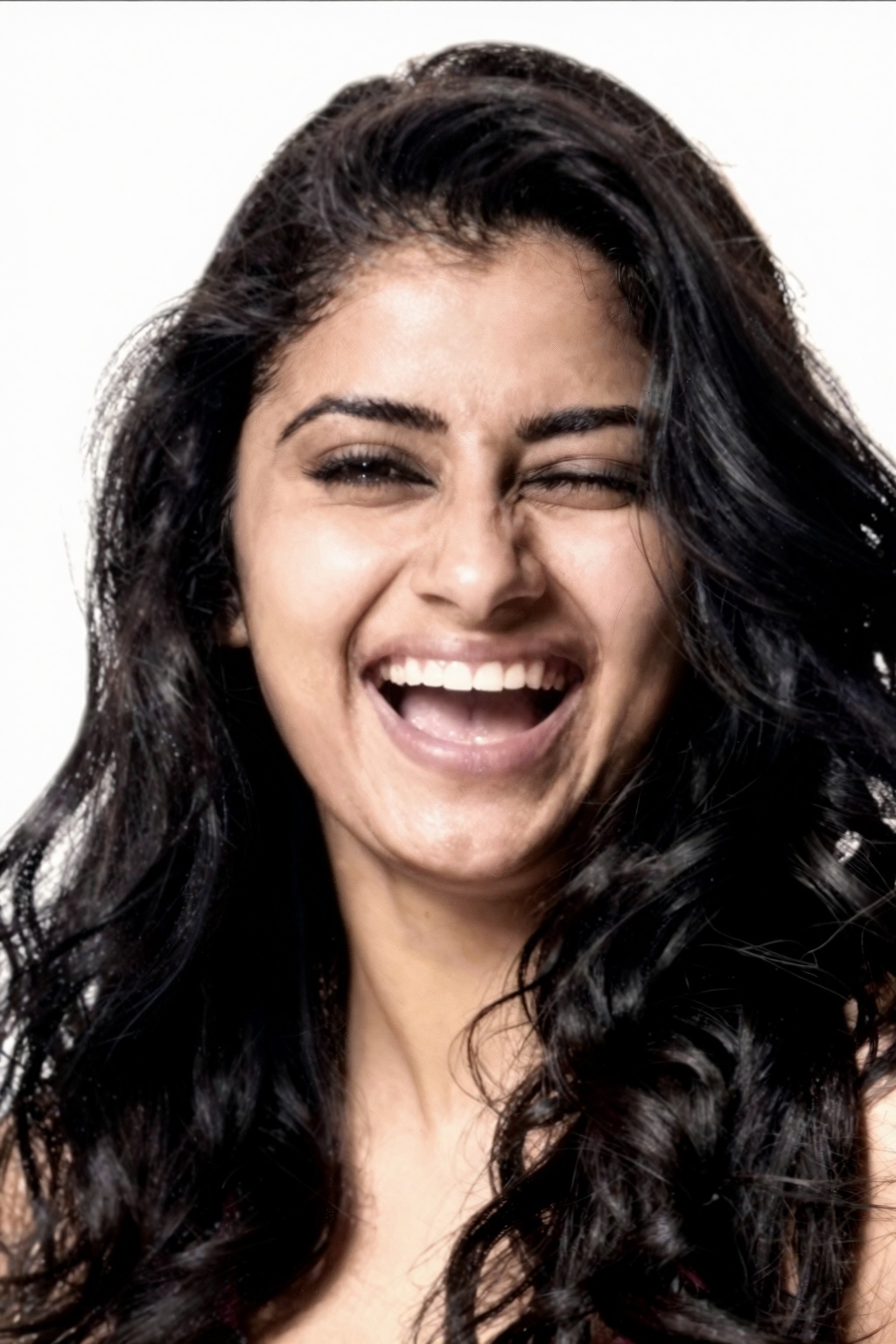 1girl,  solo,  laughing on Tensor.Art