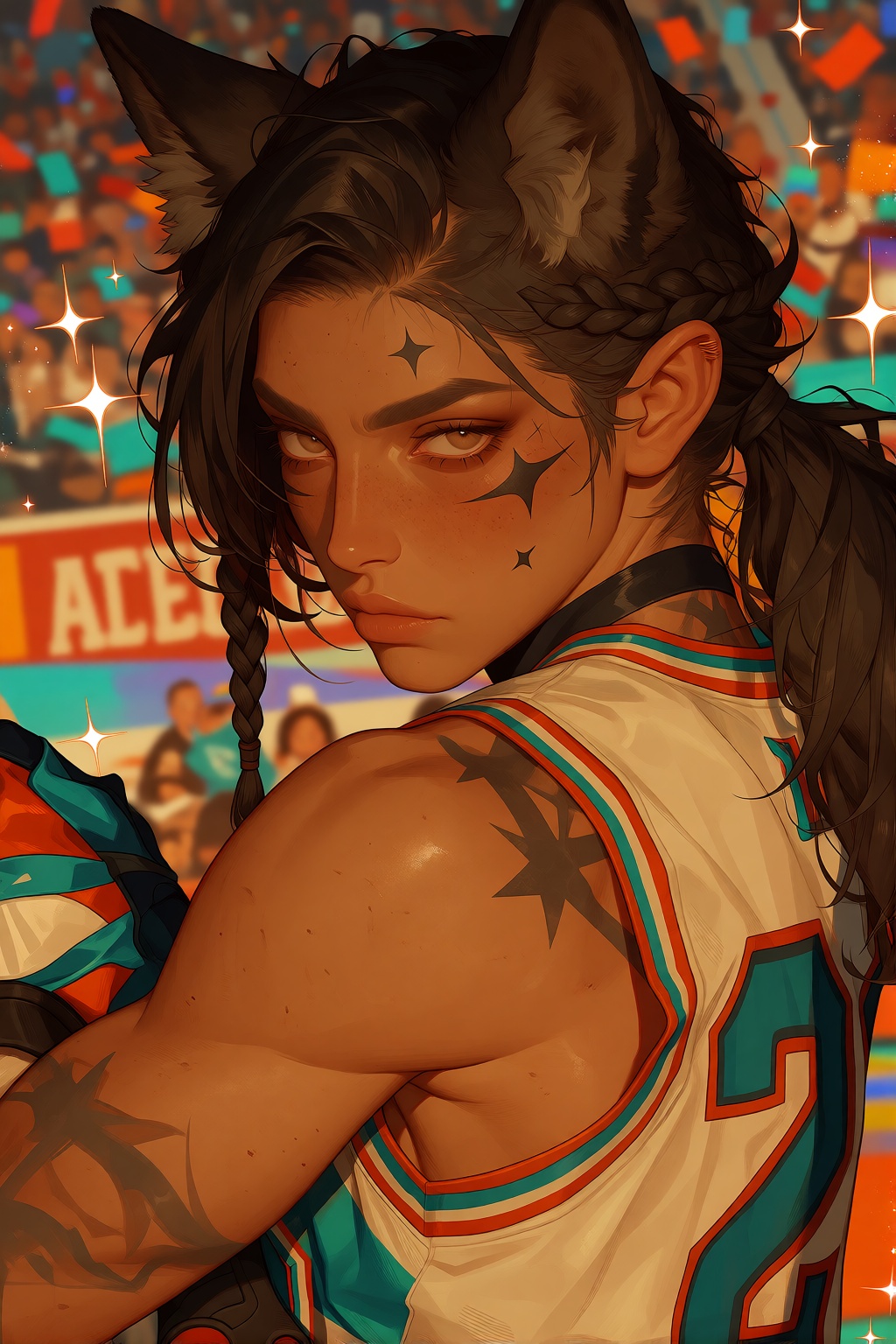 illustration,  vibrant colors,  bright colors on Tensor.Art