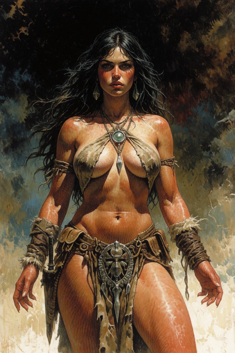 Masterpiece,  best quality,  barbarian priestess on Tensor.Art